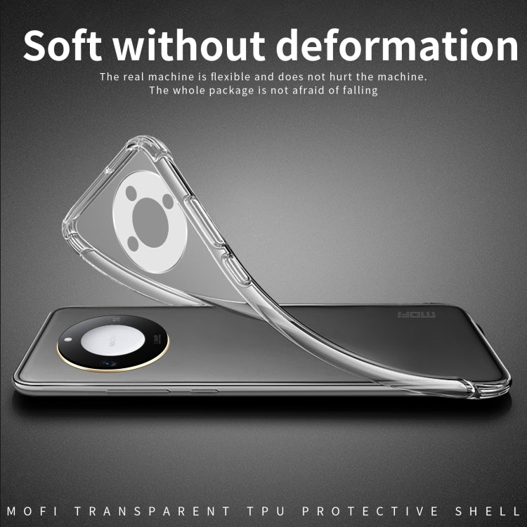 For Honor X60 MOFI Ming Series Ultra-thin TPU Phone Case(Transparent)