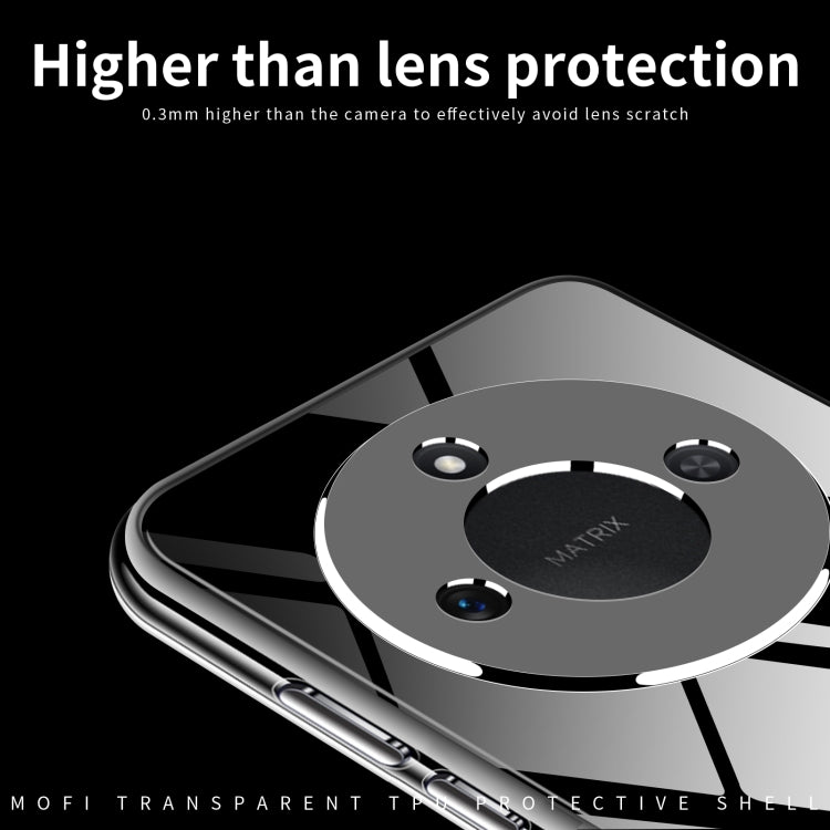 For Honor X60 MOFI Ming Series Ultra-thin TPU Phone Case(Transparent)