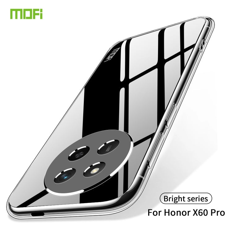 For Honor X60 Pro / X9C MOFI Ming Series Ultra-thin TPU Phone Case(Transparent)