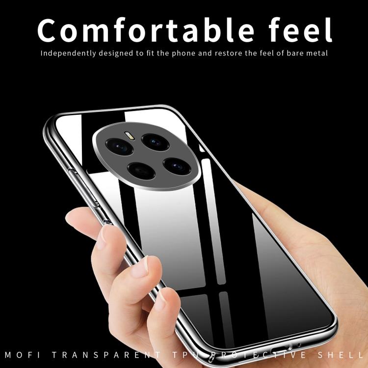 For Honor Magic7 MOFI Ming Series Ultra-thin TPU Phone Case(Transparent)