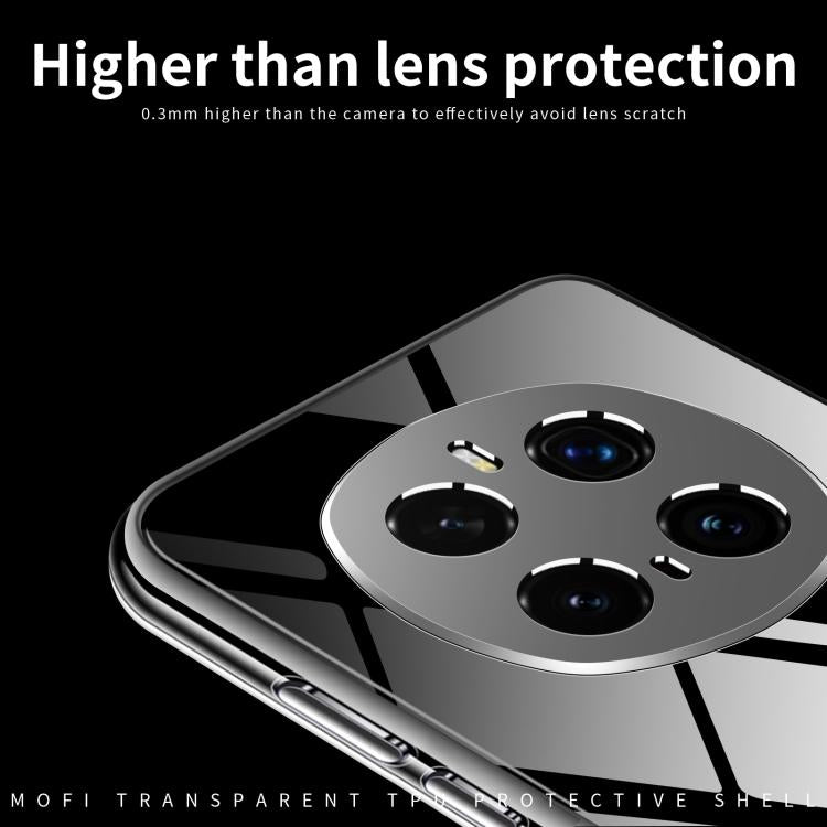 For Honor Magic7 MOFI Ming Series Ultra-thin TPU Phone Case(Transparent)