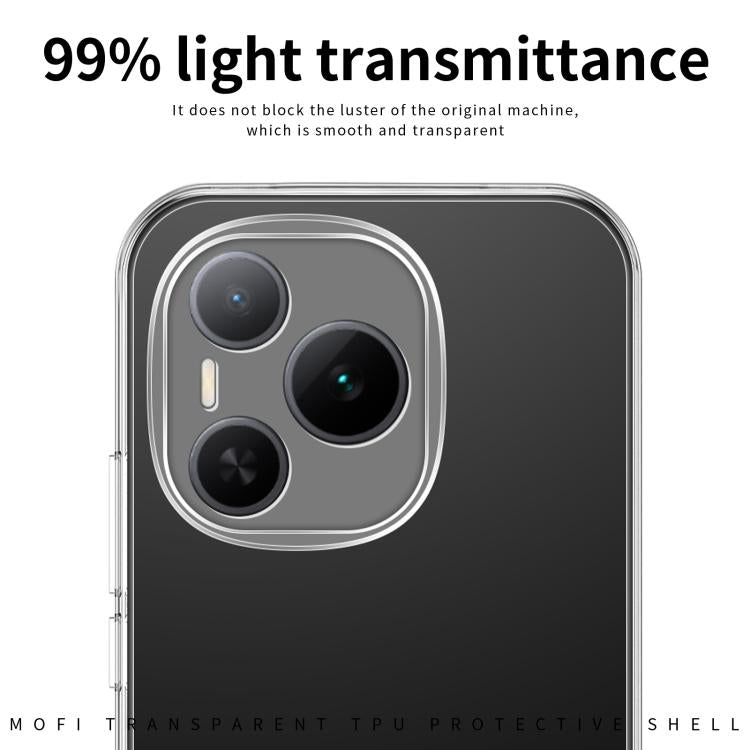 For Honor Power MOFI Ming Series Ultra-thin TPU Phone Case(Transparent)