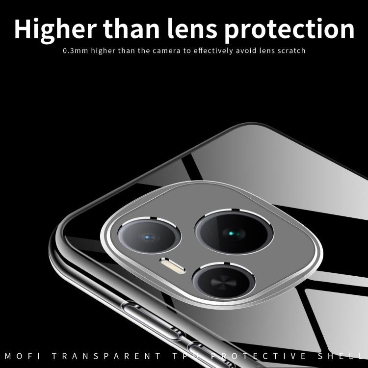 For Honor Power MOFI Ming Series Ultra-thin TPU Phone Case(Transparent)