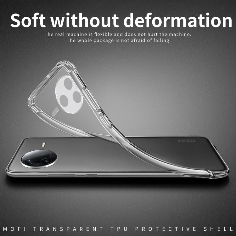 For Xiaomi Redmi K80 MOFI Ming Series Ultra-thin TPU Phone Case(Transparent)