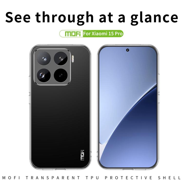 MOFI Ming Series Ultra-thin TPU Phone Case, For Xiaomi 17T, For Redmi Turbo 5 Max 5G, For Xiaomi 17 Ultra, For Xiaomi 17 Pro Max, For Redmi Note 15 Pro 5G Global 163.6mm, For Redmi Note 15 Pro 4G Global 163.2mm, For Xiaomi 17 Pro, For Xiaomi 17        ...