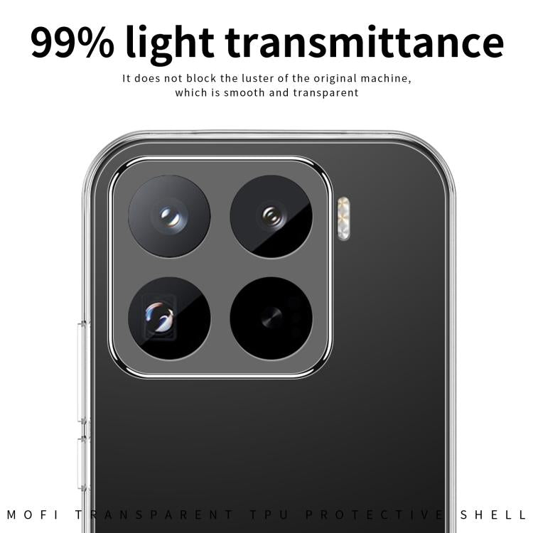 MOFI Ming Series Ultra-thin TPU Phone Case, For Xiaomi 17T, For Redmi Turbo 5 Max 5G, For Xiaomi 17 Ultra, For Xiaomi 17 Pro Max, For Redmi Note 15 Pro 5G Global 163.6mm, For Redmi Note 15 Pro 4G Global 163.2mm, For Xiaomi 17 Pro, For Xiaomi 17        ...