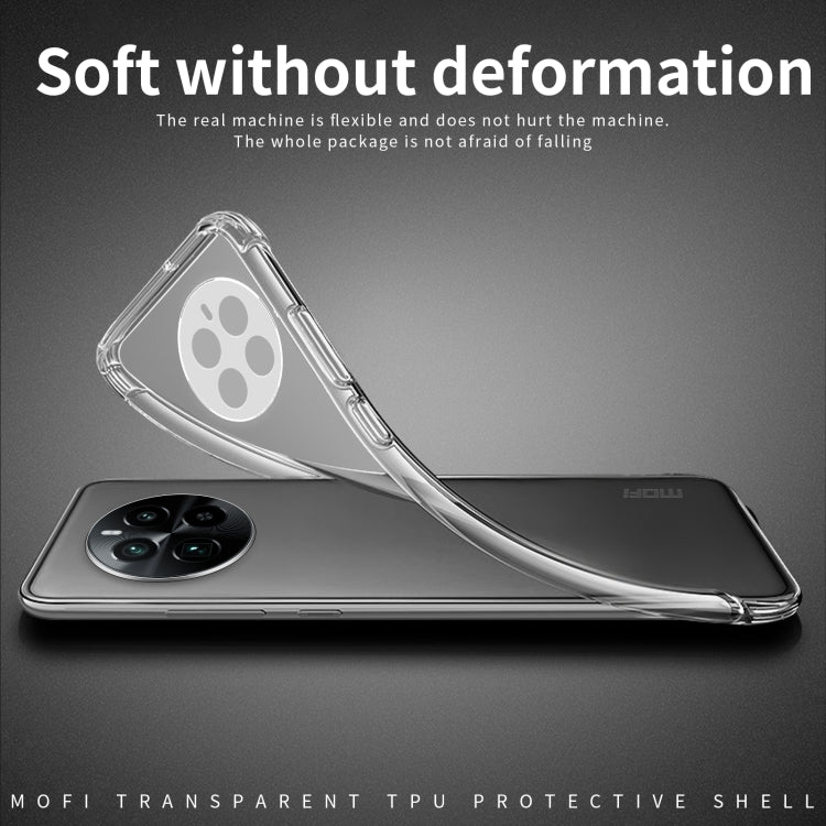 For Realme 12+ MOFI Ming Series Ultra-thin TPU Phone Case(Transparent)