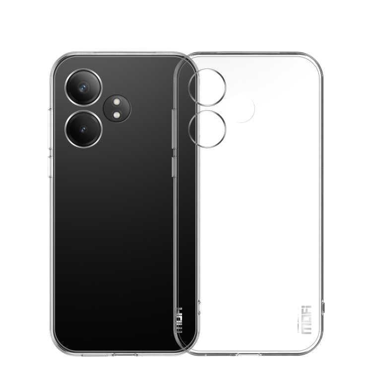For Realme GT Neo6 SE MOFI Ming Series Ultra-thin TPU Phone Case(Transparent)