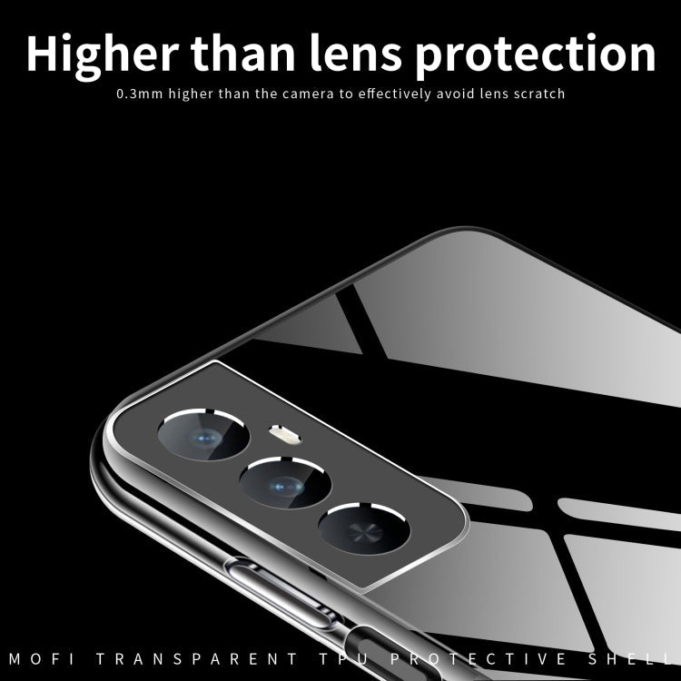 For Realme C65 MOFI Ming Series Ultra-thin TPU Phone Case(Transparent)