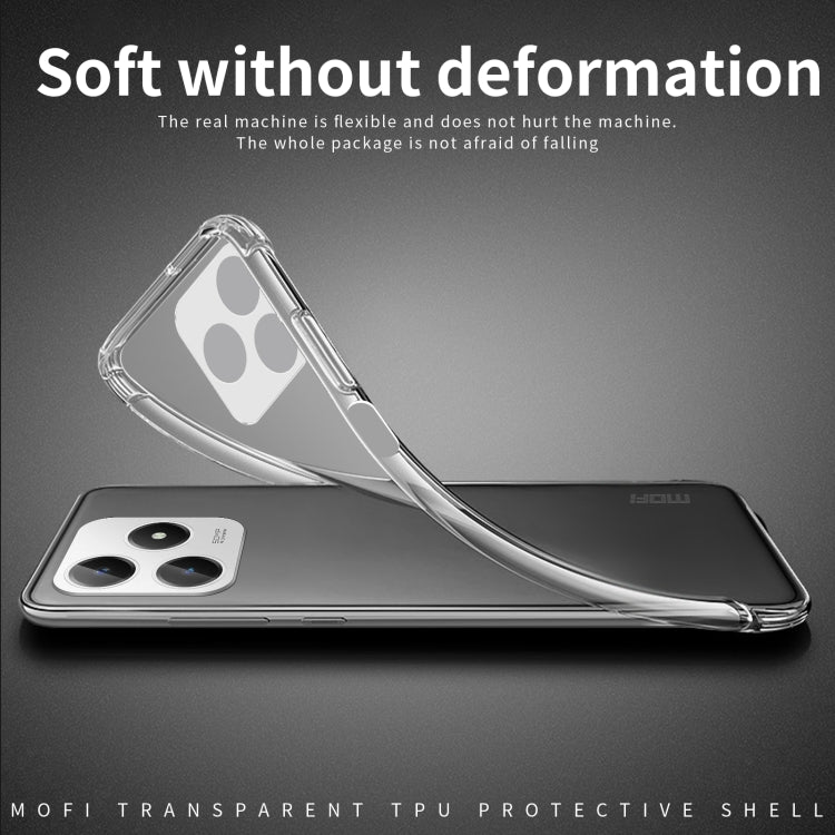 For Realme C63 / C61 MOFI Ming Series Ultra-thin TPU Phone Case(Transparent)