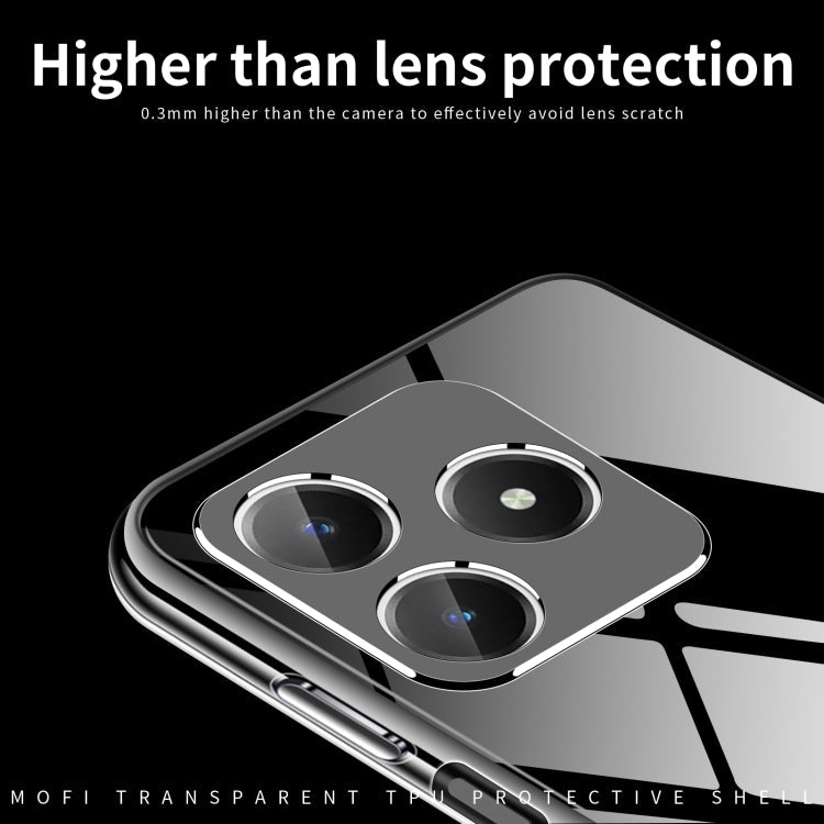 For Realme C63 / C61 MOFI Ming Series Ultra-thin TPU Phone Case(Transparent)