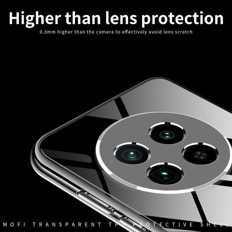 For Realme 13 Pro / 13 Pro+ MOFI Ming Series Ultra-thin TPU Phone Case(Transparent)