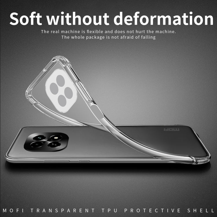 For Realme V60 MOFI Ming Series Ultra-thin TPU Phone Case(Transparent)