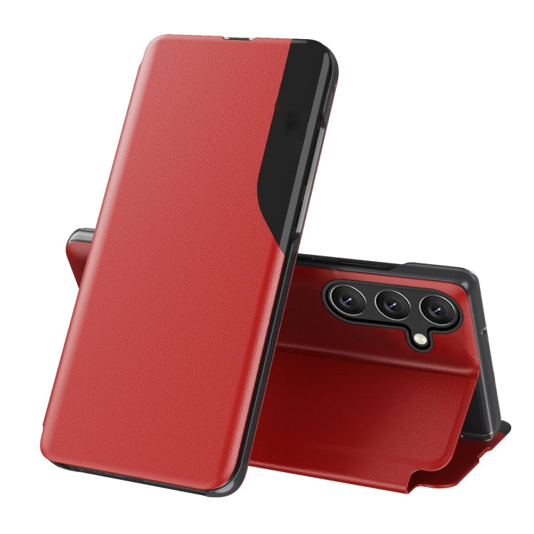 Attraction Flip Holder Leather Phone Case, For Samsung Galaxy A16 5G, For Samsung Galaxy A06 4G, For Samsung Galaxy A55 5G, For Samsung Galaxy A35 5G