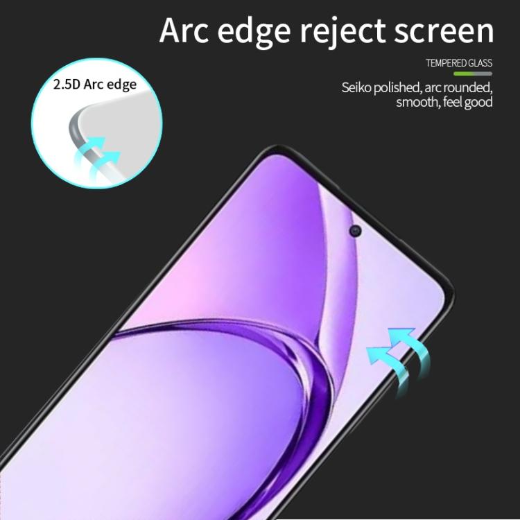 For OPPO A3x / A3 Vitality PINWUYO 9H 2.5D Full Screen Tempered Glass Film(Black)