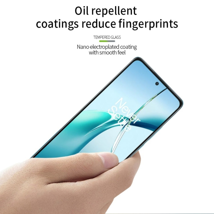For OnePlus Nord CE4 Lite PINWUYO 9H 2.5D Full Screen Tempered Glass Film(Black)