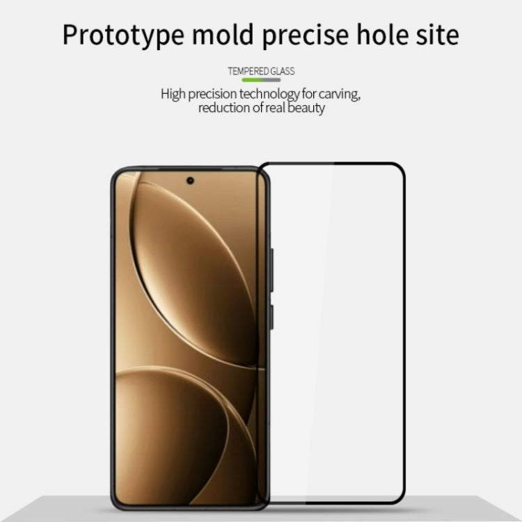 For Xiaomi Redmi K80 / K80 Pro MOFI 9H 2.5D Full Screen Tempered Glass Film(Black)