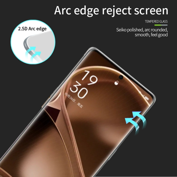 For Xiaomi Poco X6 PINWUYO 9H 2.5D Full Screen Tempered Glass Film(Black)