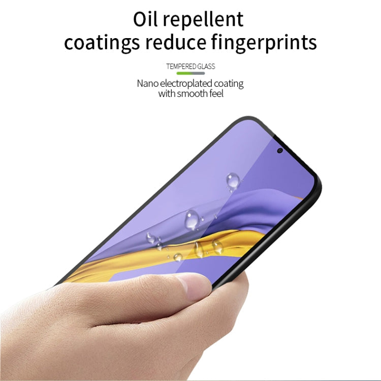 For Xiaomi Redmi Note 13R Pro PINWUYO 9H 2.5D Full Screen Tempered Glass Film(Black)