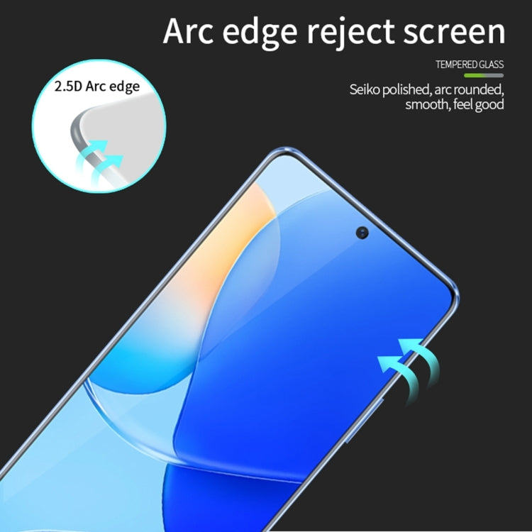 For Xiaomi Poco M6 Pro 4G PINWUYO 9H 2.5D Full Screen Tempered Glass Film(Black)