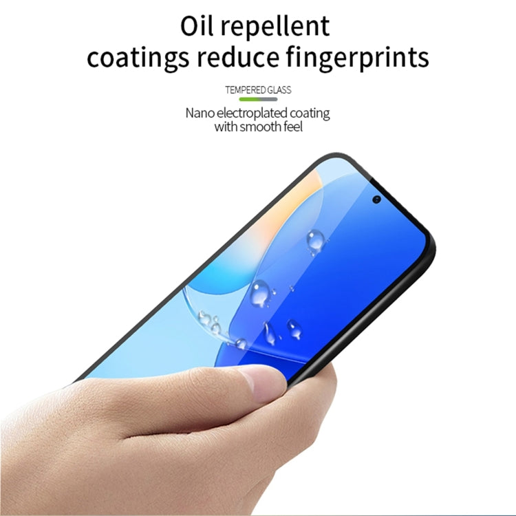 For Xiaomi Poco M6 Pro 4G PINWUYO 9H 2.5D Full Screen Tempered Glass Film(Black)