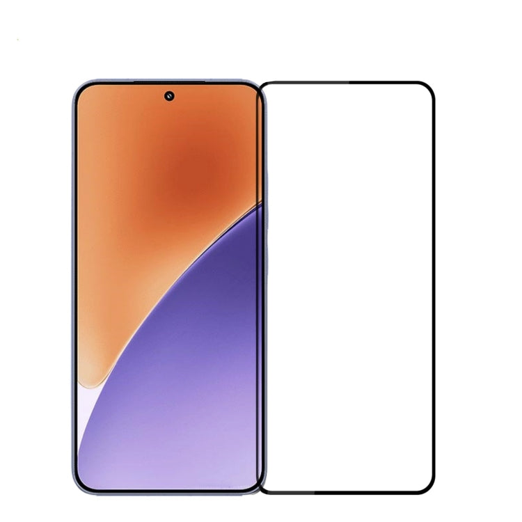 For Xiaomi 15 PINWUYO 9H 2.5D Full Screen Tempered Glass Film(Black)