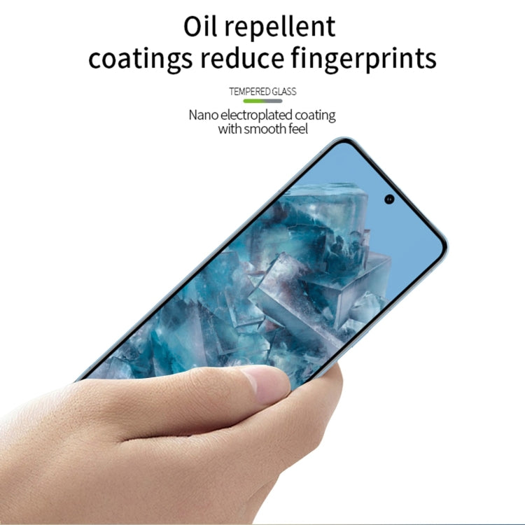 For Google Pixel 9 Pro XL PINWUYO 9H 3D Full Screen Explosion-proof Tempered Glass Film(Black)
