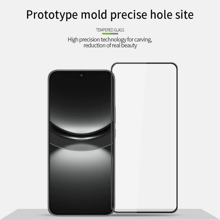 For Huawei nova 12 PINWUYO 9H 3D Curved Full Screen Explosion-proof Tempered Glass Film(Black)