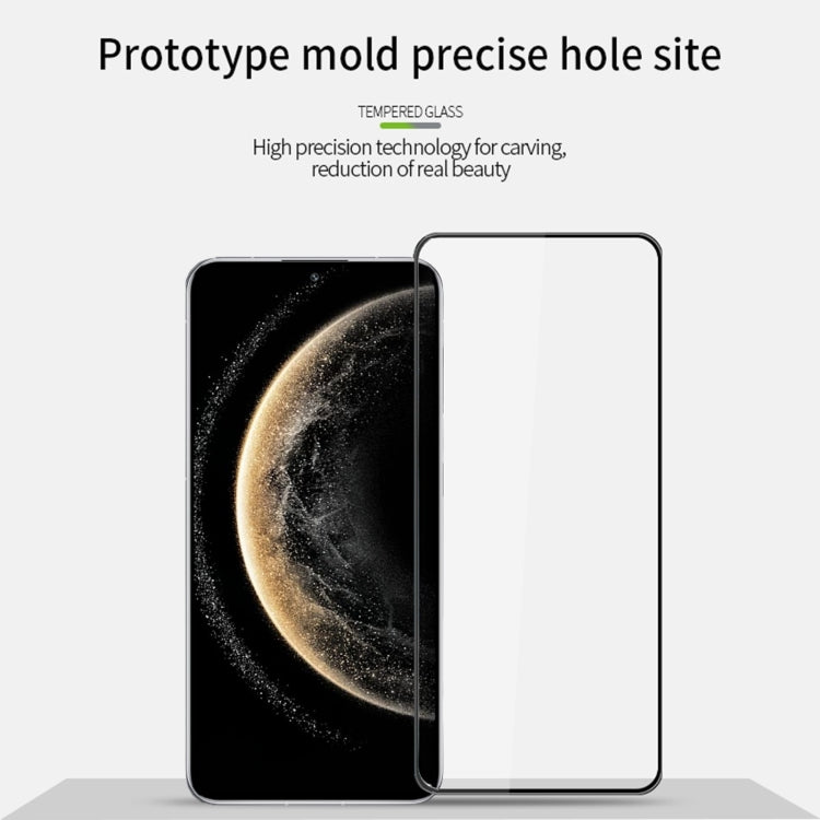 For Huawei Mate 70 PINWUYO 9H 3D Curved Full Screen Explosion-proof Tempered Glass Film(Black)