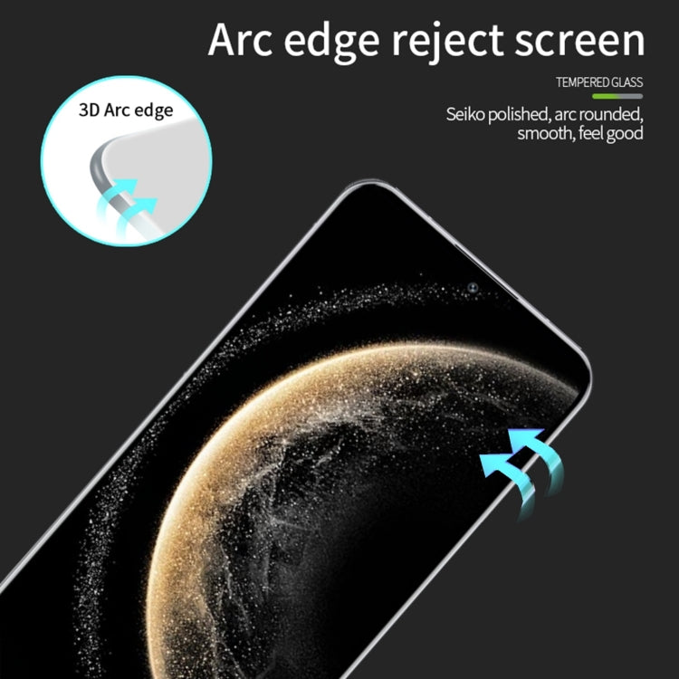For Huawei Mate 70 PINWUYO 9H 3D Curved Full Screen Explosion-proof Tempered Glass Film(Black)