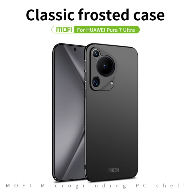 For Huawei Pura 70 Ultra / P70 Art MOFI Micro-Frosted PC Ultra-thin Hard Phone Case(Red)