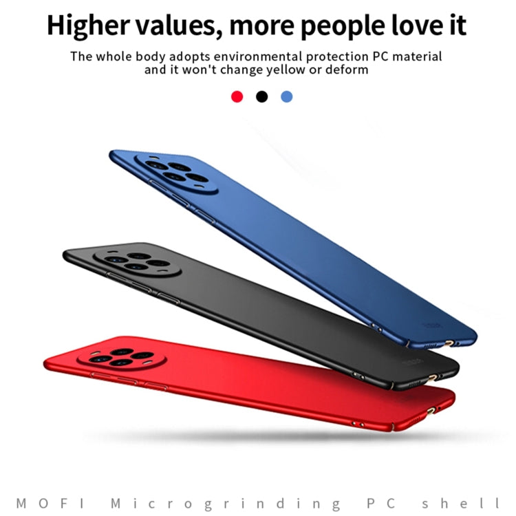 For Huawei nova 13 Pro MOFI Micro-Frosted PC Ultra-thin Hard Phone Case(Black)
