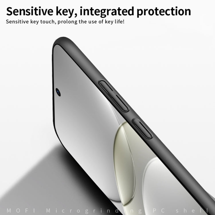 For Huawei nova 13 MOFI Micro-Frosted PC Ultra-thin Hard Phone Case(Black)