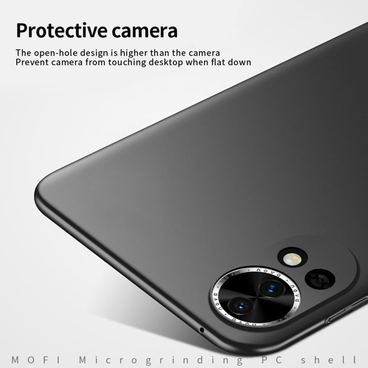 For Huawei nova 13 MOFI Micro-Frosted PC Ultra-thin Hard Phone Case(Blue)