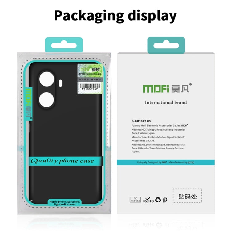 For Huawei nova 13 Pro MOFI Micro-Frosted PC Ultra-thin Hard Phone Case(Blue)
