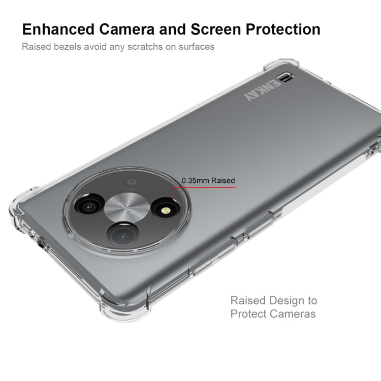 For ZTE Blade A73 5G ENKAY Hat-Prince Transparent TPU Shockproof Phone Case