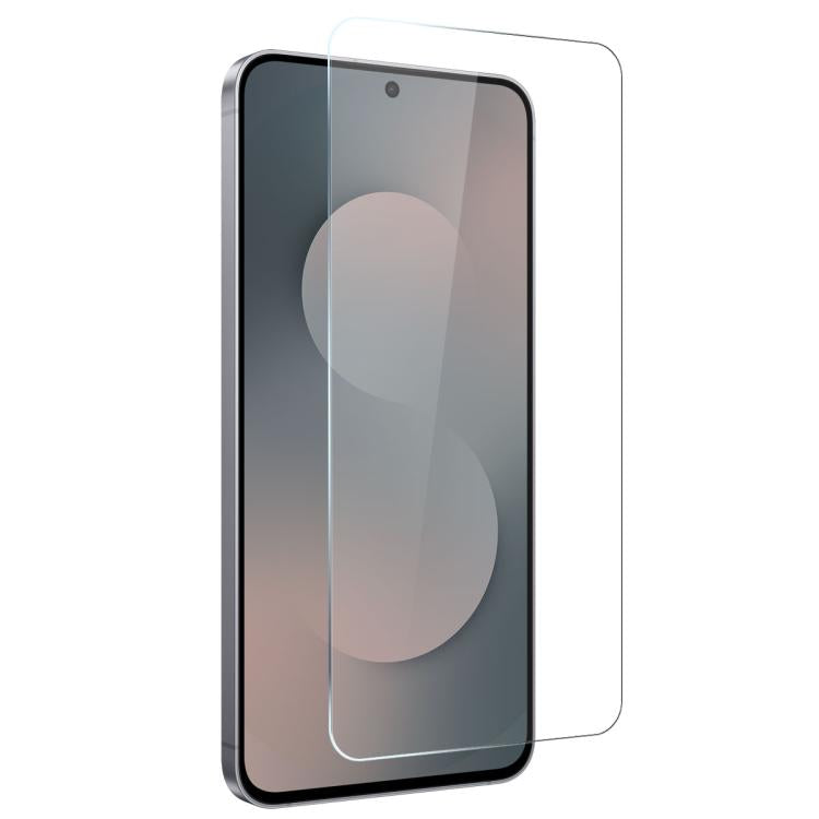 NORTHJO Transparent TPU Phone Case with Tempered Glass Film, For Samsung Galaxy S25 FE 5G, For Samsung Galaxy A56 5G, For Samsung Galaxy A26 5G, For Samsung Galaxy A36 5G, For Samsung Galaxy A06 4G, For Samsung Galaxy S24 FE 5G, For Samsung Galaxy A55 ...