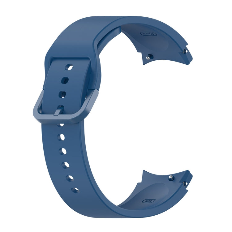 For Samsung Galaxy Watch6 / 6 Classic JUNSUNMAY Solid Color Silicone Adjustable Watch Band(Grey)