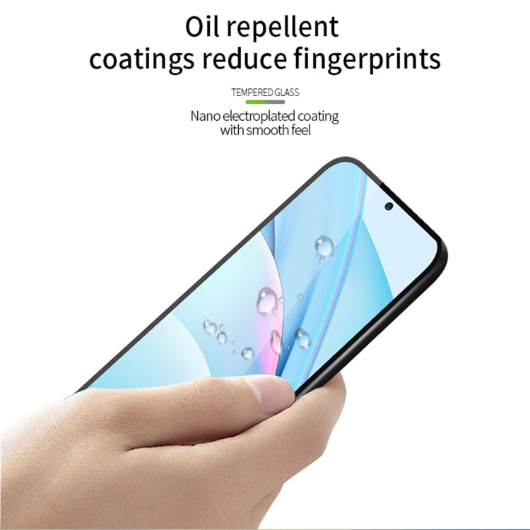 For Google Pixel 9 Pro XL PINWUYO 9H 2.5D Full Screen Tempered Glass Film(Black)