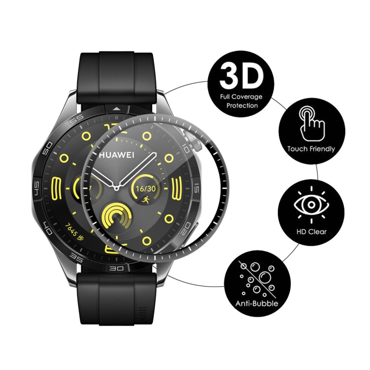 For Huawei Watch GT 5 46mm ENKAY 3D Full Coverage Soft PC Edge PMMA HD Screen Film