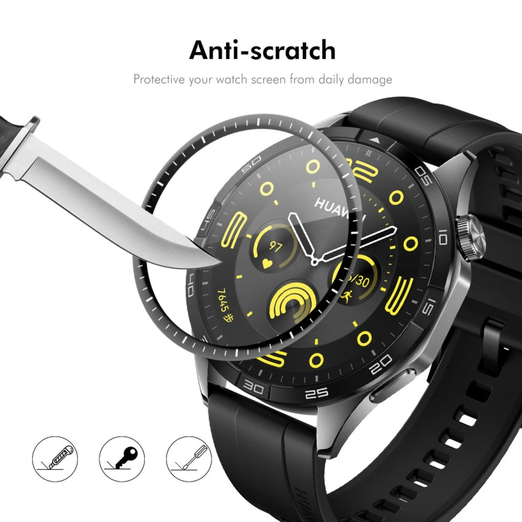 For Huawei Watch GT 5 46mm ENKAY 3D Full Coverage Soft PC Edge PMMA HD Screen Film