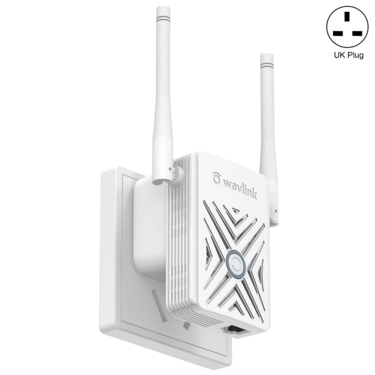 WAVLINK WN578W2 For Home Office N300 WiFi Wireless AP Repeater Signal Booster, Plug:UK Plug