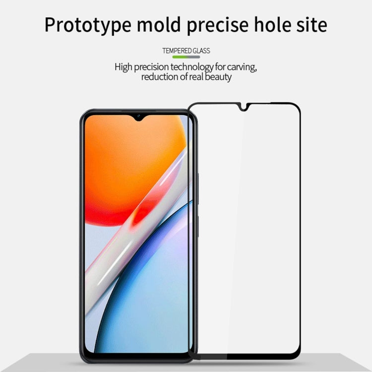 For vivo G2 PINWUYO 9H 2.5D Full Screen Tempered Glass Film(Black)