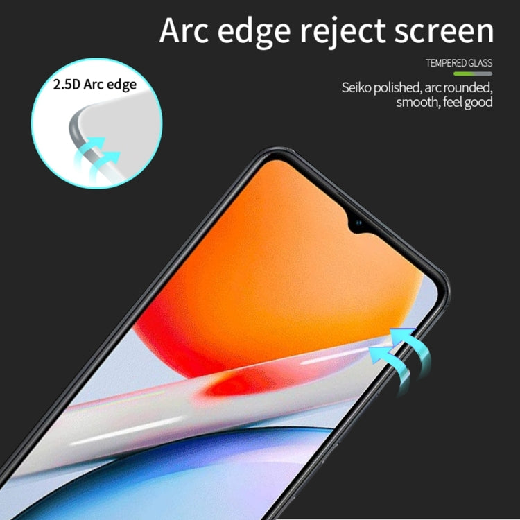 For vivo G2 PINWUYO 9H 2.5D Full Screen Tempered Glass Film(Black)