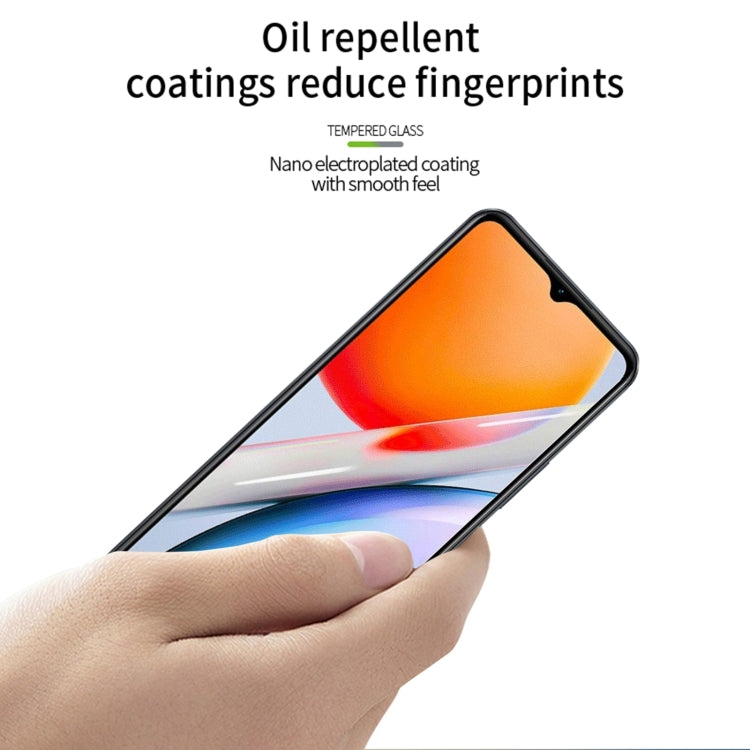For vivo G2 PINWUYO 9H 2.5D Full Screen Tempered Glass Film(Black)