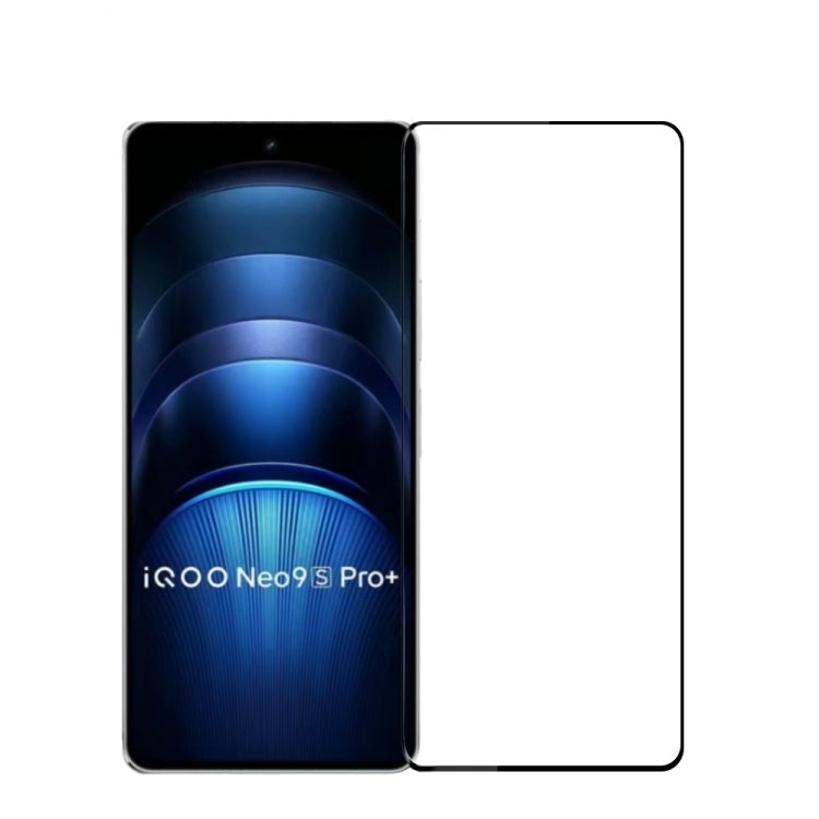 For vivo iQOO Neo9S Pro+ PINWUYO 9H 2.5D Full Screen Tempered Glass Film(Black)