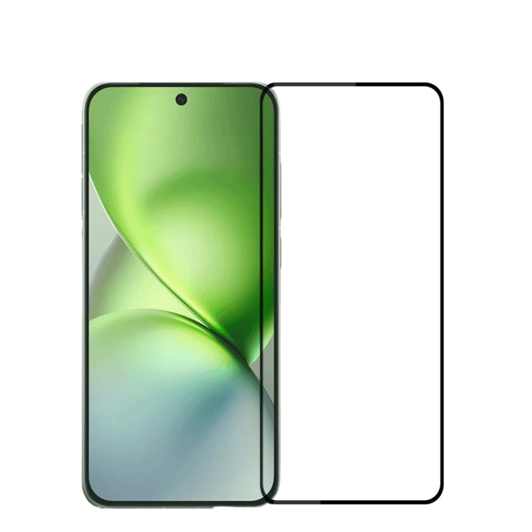 For vivo X200 Pro mini PINWUYO 9H 2.5D Full Screen Tempered Glass Film(Black)