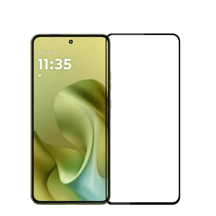 For Motorola Moto G86 / G86 Power PINWUYO 9H 2.5D Full Screen Tempered Glass Film(Black)