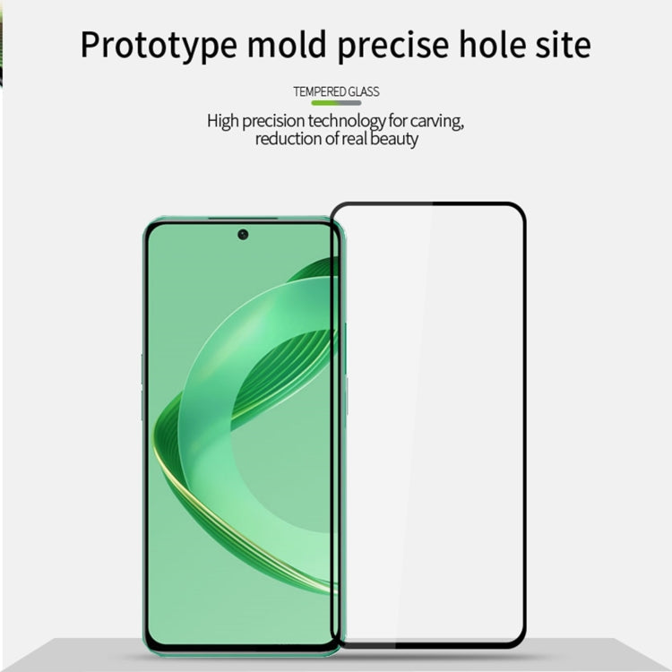 For Huawei nova 11 SE PINWUYO 9H 2.5D Full Screen Tempered Glass Film(Black)