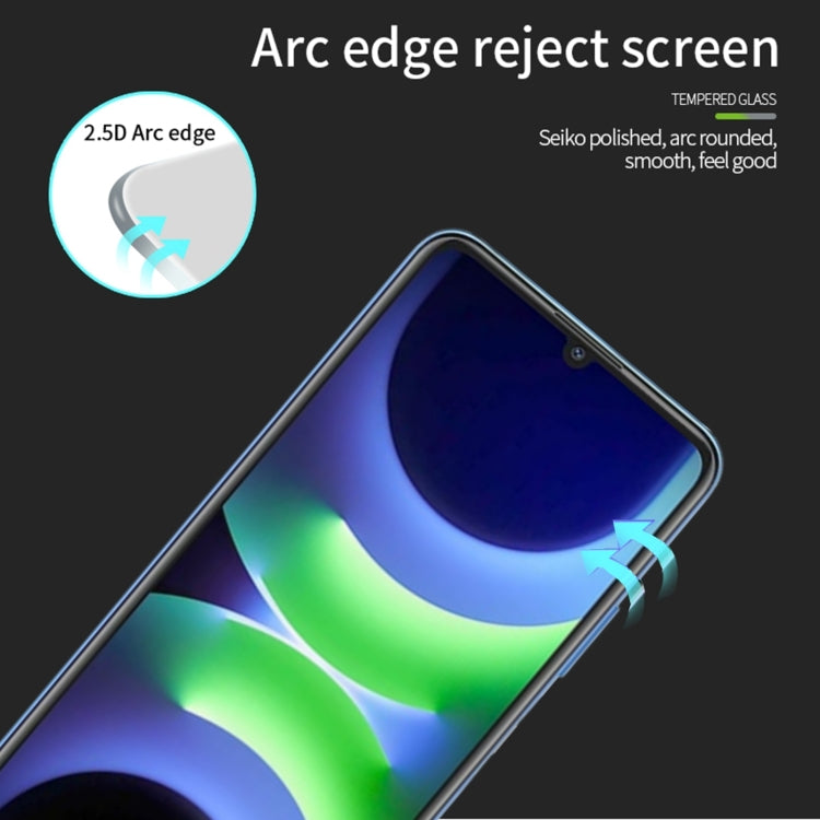 For Huawei Enjoy 70z PINWUYO 9H 2.5D Full Screen Tempered Glass Film(Black)